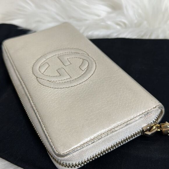💯Authentic Gucci Soho Zipped Long Wallet🍀 - Picture 14 of 16